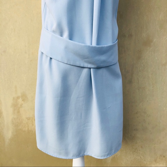 ZARA trf light blue casual dress small - Picture 4 of 7
